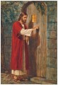 Jesús en la puerta cristiano religioso